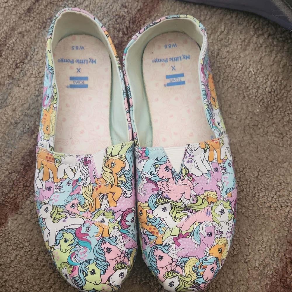 My Little Pony Colorful Slip-On Shoes